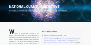 Trump Administration Announces Quantum.Gov and Quantum Frontiers Report