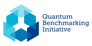 Decorative image of the quantum benchmarking initiative logo.